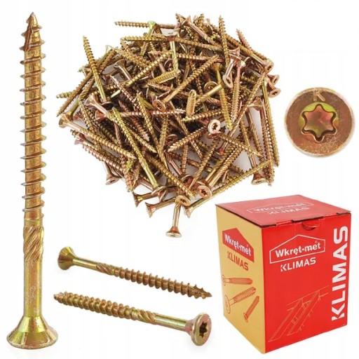 Wkręty Ciesielskie do Drewna 5x120 TORX 200szt