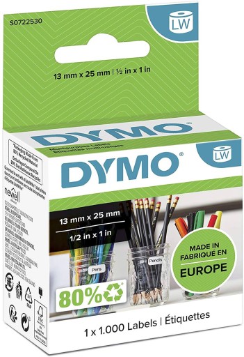 DYMO ETYKIETA TAŚMA LW 13mm X 25mm S0722530 11353