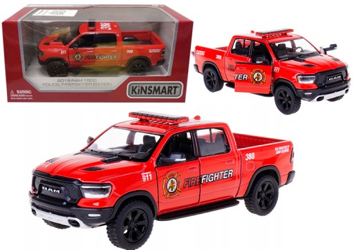 AUTO DODGE RAM 1500 STRAŻ 1:46 METALOWY MODEL