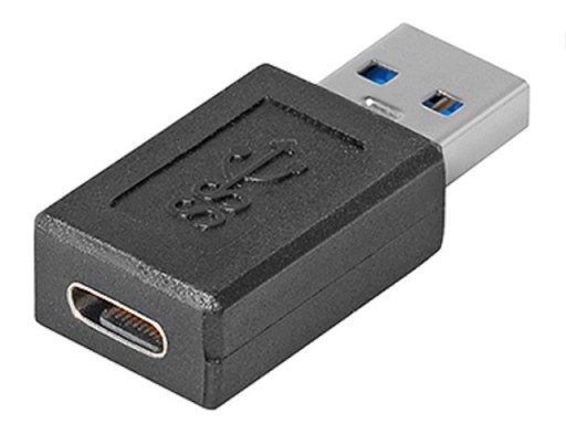 Adapter USB-C USB3.0 SuperSpeed 5Gb/s A/wtyk-C/gniazdo