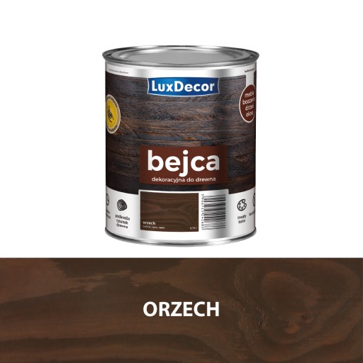 LUXDECOR BEJCA DO DREWNA 0,75L ORZECH