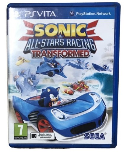 SONIC ALL STARS RACING TRANSFORMED PS VITA PSVITA