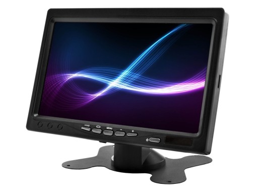 MONITOR DO SAMOCHODU LCD 7 CALI 12/24V AHD/HD 4PIN