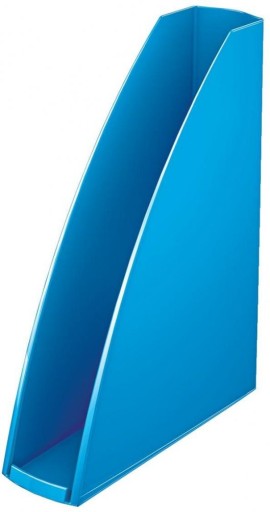 Organizer na dokumenty Leitz Wow A4 75mm do 600 kartek metaliczny niebieski