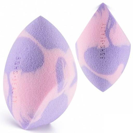 Gąbka BOHO BEAUTY Bohoblender V Cut Lilac Rose