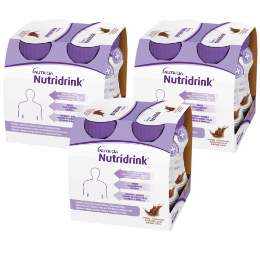 NUTRIDRINK o smaku czekoladowym 4 x 125 ml