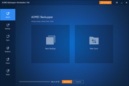 AOMEI Backupper Workstation backup na 1PC dla firm