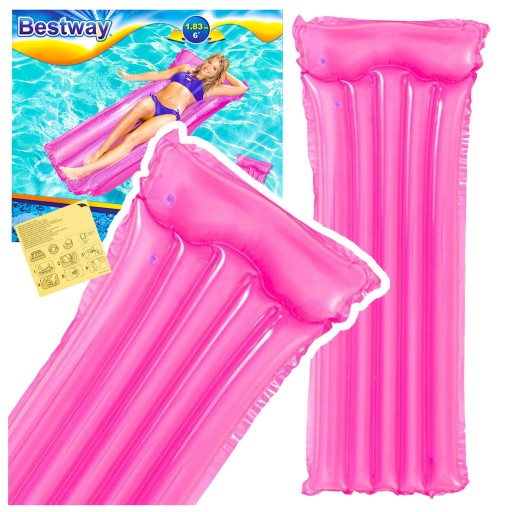 Materac Dmuchany do Pływania Wody Plażowy na Basen Bestway 44013 183x76cm