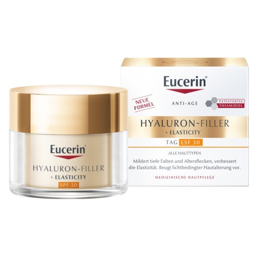 EUCERIN Hyaluron-Filler+Elasticity Krem na dzień skóra dojrzała SPF30, 50ml