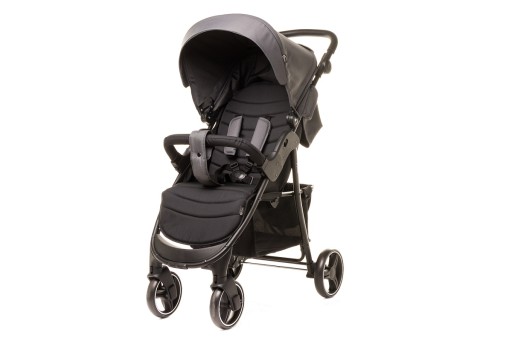 Wózek spacerowy 4BABY RAPID XXIII graphite