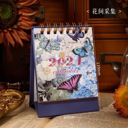 2024 Time Chapter Series Mini Calendar Vintag