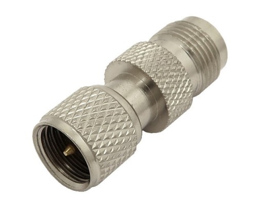 Adapter TNC gniazdo / miniUHF wtyk