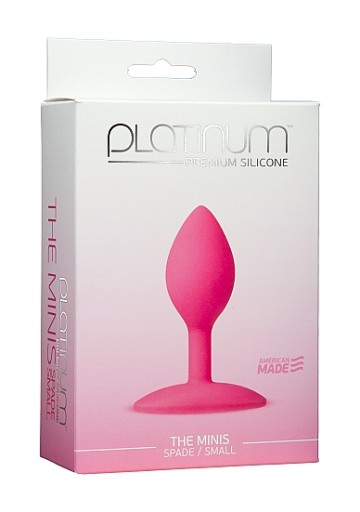 MAŁA ZATYCZKA ANALNA THE MINIS - SPADE - PINK - S