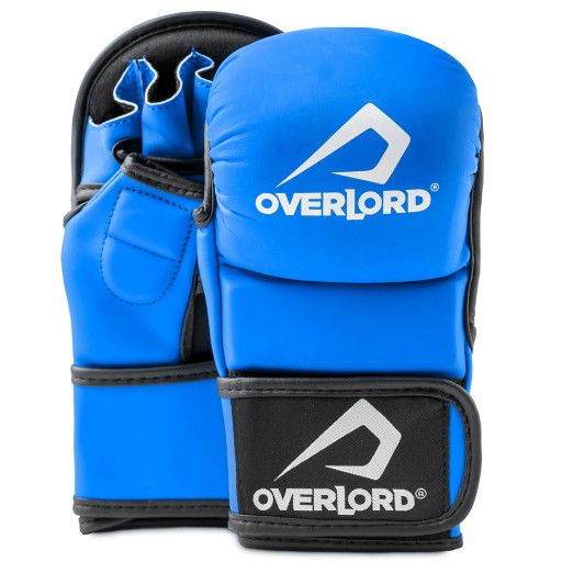 RĘKAWICE SPARINGOWE DO MMA Overlord Tournament Niebieskie XL