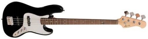 Gitara basowa Ever play JB BK/WH