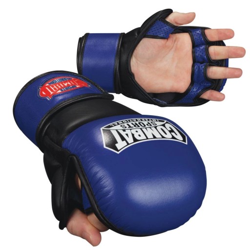Combat Sports Rękawice MMA Max Safety Niebieskie TG4 M