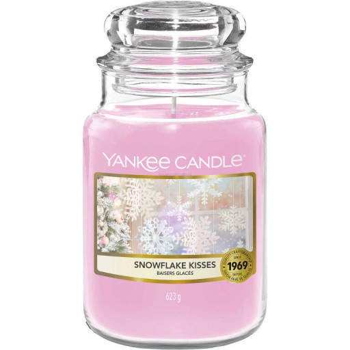 Snowflake Kisses Yankee Candle duża świeca