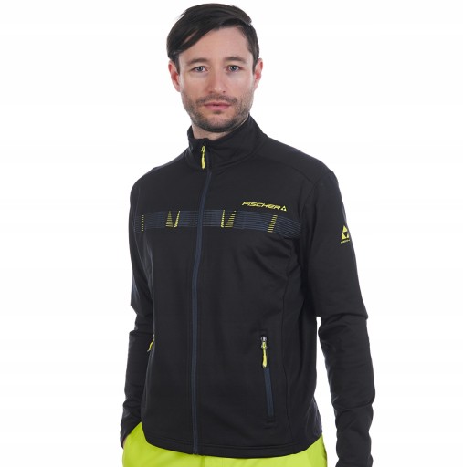 Fischer ZELL Męska bluza narciarska polar black S