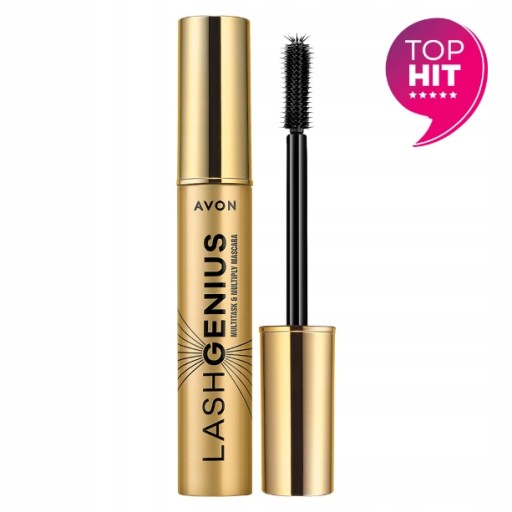AVON TUSZ DO RZĘS GENIUSZ BLACKEST BLACK 5W1