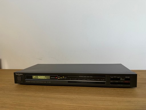 TECHNICS ST-500 TUNER RADIOWY RADIO CYFROWE PO REGULACJI PIĘKNY WYŚWIETLACZ