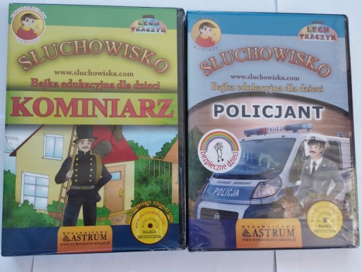 Zestaw CD POLICJANT + KOMINIARZ Słuchowisko Tkaczy