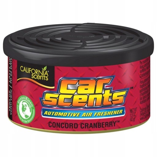 CALIFORNIA SCENTS CONCORD CRANBERRY ŻURAWINA U.S.A