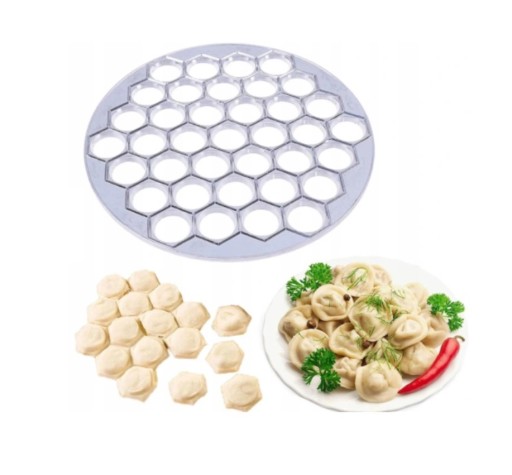 PIEROŻNICA FORMA DO LEPIENIA PIEROGÓW / USZEK 37 SZTUK