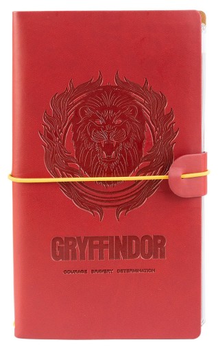 Notes skóra A6 Harry Potter Gryffindor 80k linie
