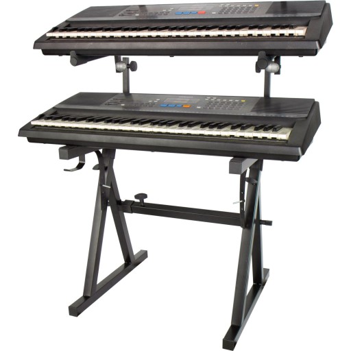 UNIWERSALNY SOLIDNY STATYW STOJAK POD KEYBOARD PIANINO PIANINO ORGANY