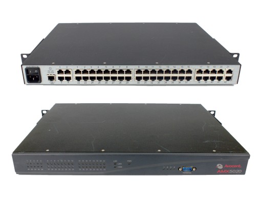 Avocent AMX5020 IP KVM Switch 42-port 1600 x 1200 4 Users 520-393-502
