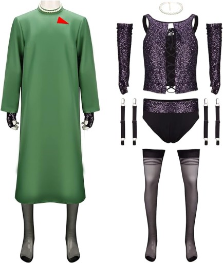 KOSTIUM STRÓJ PRZEBRANIE Frank N. Furter L TRANWESTYTA