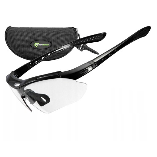 Okulary rowerowe, rowerowe okulary z fotochromem, RockBros 10143, sportowe