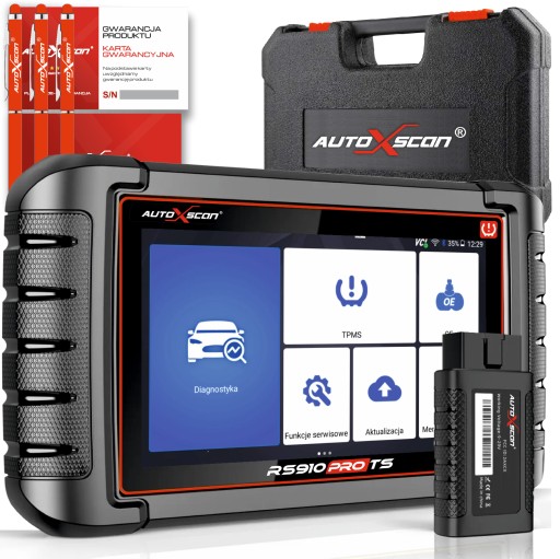 TESTER DIAGNOSTYCZNY autoXscan + PROGRAMATOR TPMS