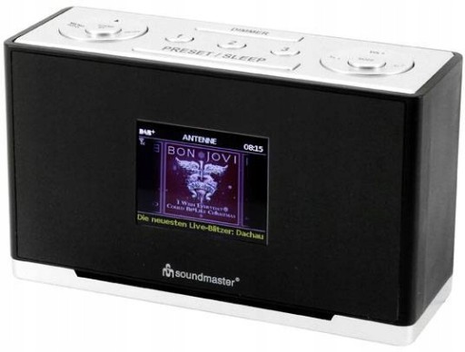 Radiobudzik Soundmaster UR240SW DAB+ FM RDS