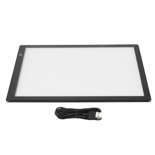Ultra Slim A4 Slide Viewer, 3 Brightness Modes, App Editing, LED USB
