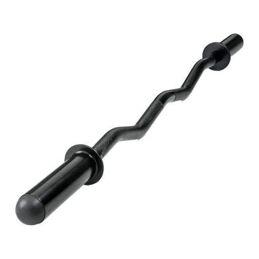 Gryf olimpijski łamany 120cm 50mm czarny SZ-ECO-50-b