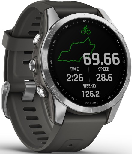 Smartwatch GARMIN Fenix 7S Srebrno-szary