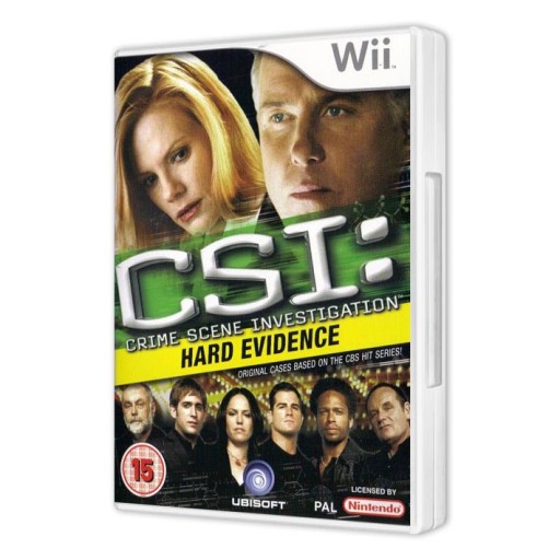 CSI CRIME SCENE INVESTIGATION HARD EVIDENCE Wii