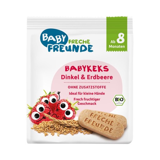 BISZKOPTY ORKISZOWE TRUSKAWKOWE OD 8 MIESIĄCA BIO