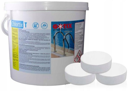CHEMIA BASENOWA MULTI CHLOR 10W1 GOTIX TABLETKI 20G OPAKOWANIE 5KG