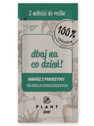 Nawóz z pokrzyw do roślin doniczkowych Płyn 50ml