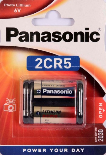Bateria PANASONIC 2CR5 6V 2028