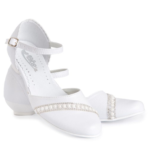 Buty komunijne dziewczęce KBD-722 - Rozmiar: 35 -