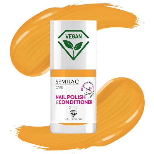 SEMILAC 2in1 BREATHABLE LAKIER KLASYCZNY 7ml - 014