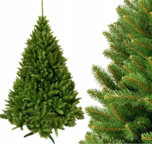 CHOINKA SZTUCZNA JAK ŻYWA ŚWIERK KAUKASKI 350 CM PREMIUM