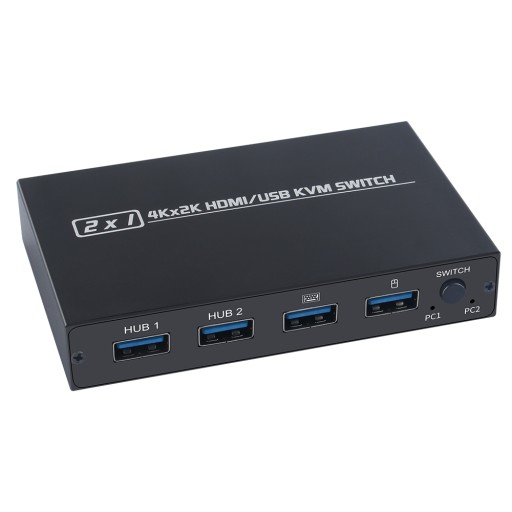 AIMOS AM-KVM 201CL Przełącznik KVM HDMI/USB 2 w 1