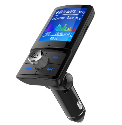 TRANSMITER FM ZESTAW GŁOŚNOMÓWIĄCY BLUETOOTH AUX