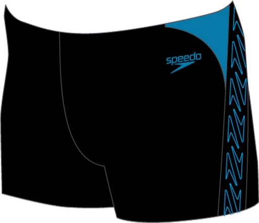 Szorty kąpielowe Speedo HYPERBOOM SPL SHORT AM 32 BLACK/BOLT