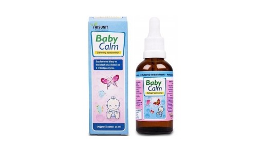 BABY CALM Rewelacja na Kolki Ziołowy Koncentrat 15 ml