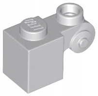 4 szt LEGO 20310 LBG Brick Modif 1 x 1 with Scroll